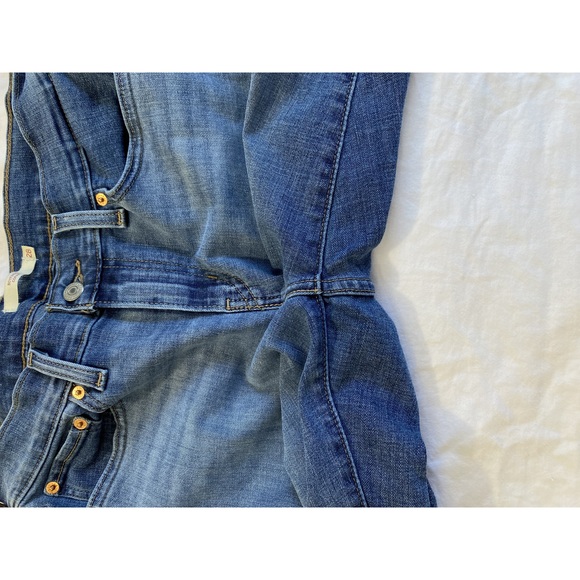 Levi's Ripped Detail Boyfriend Jeans Size 28 - Picture 10 of 11